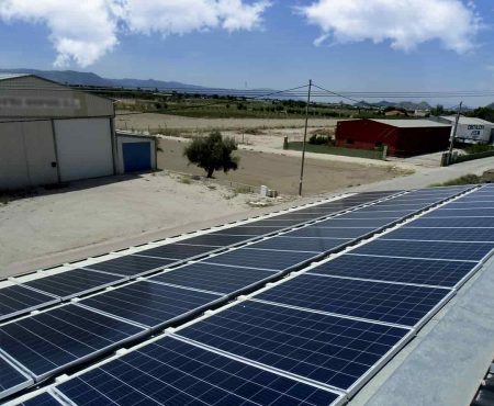 instalacion fotovoltaica para autoconsumo en nave industrial en orihuela