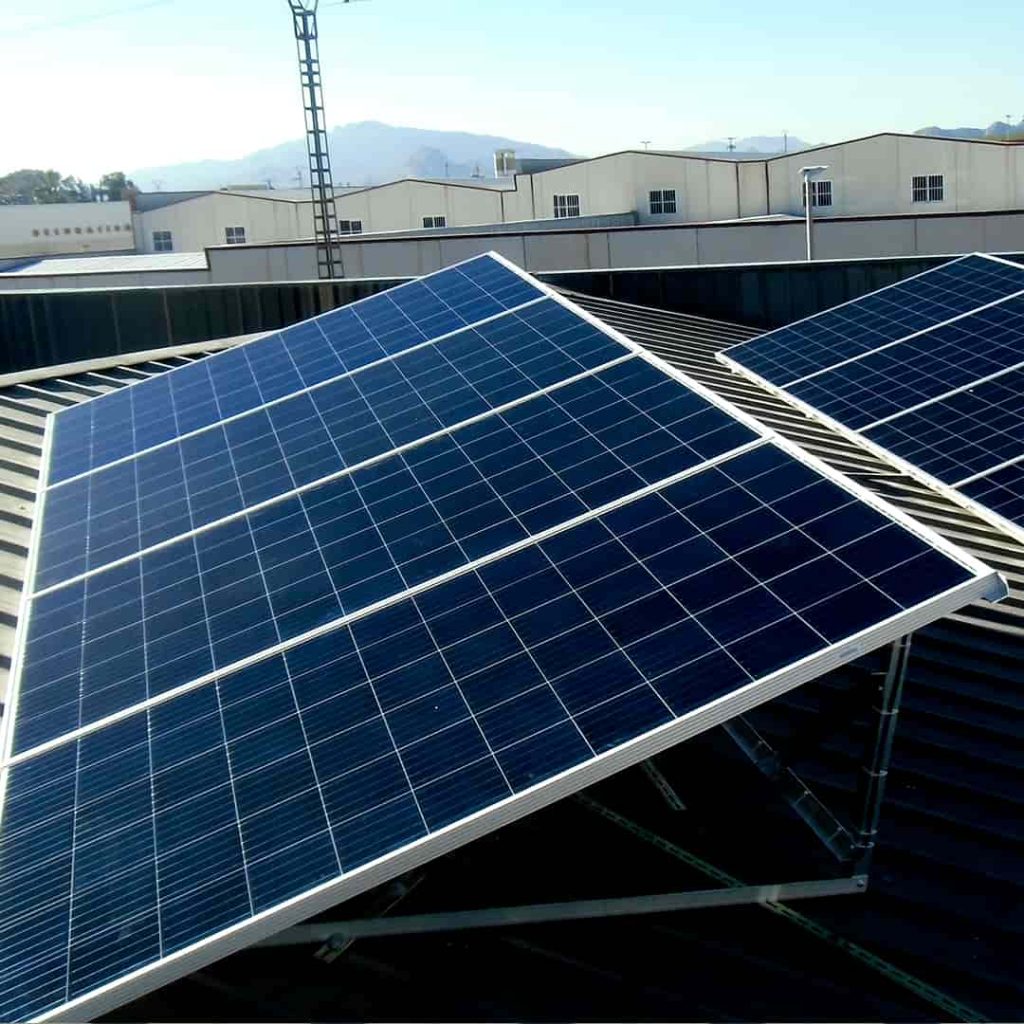 instalacion fotovoltaica para autoconsumo chimeneas lopez en lorqui
