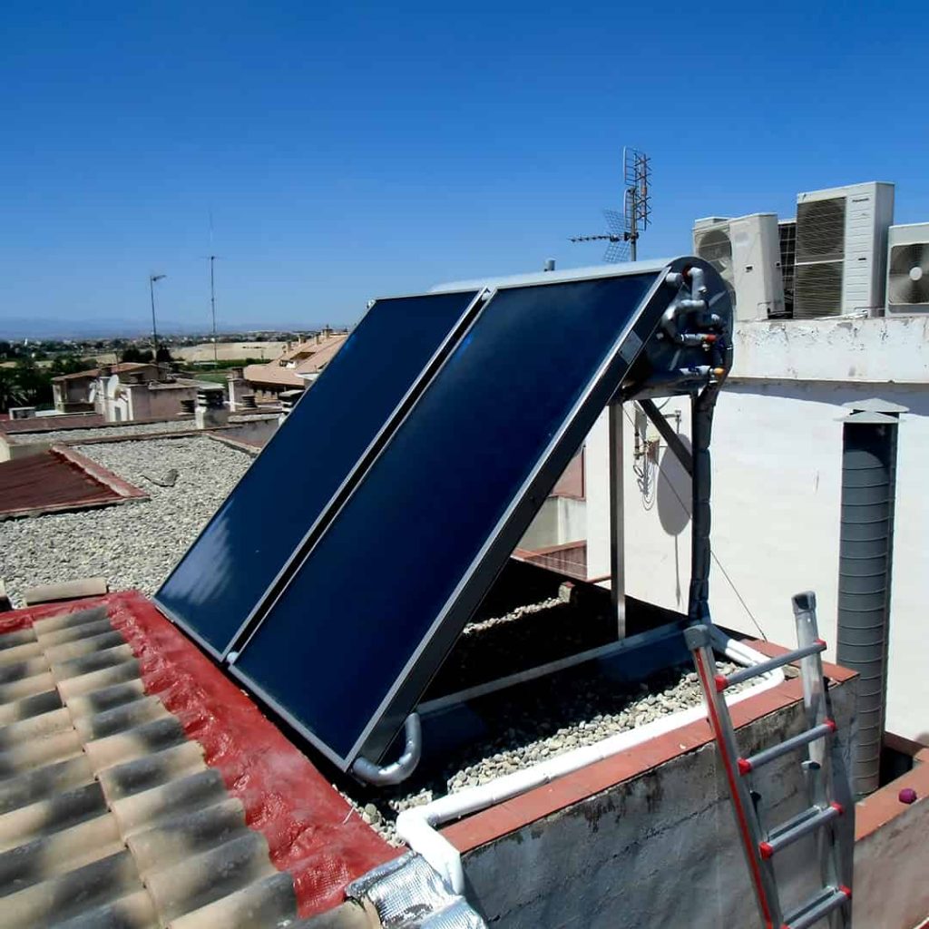 instalacion de energía solar térmica