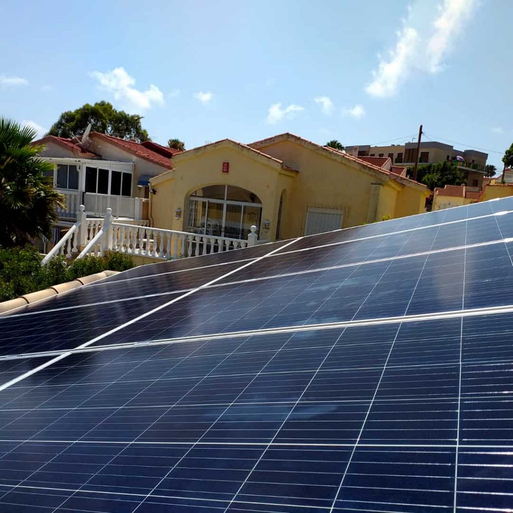 instalacion de energia solar fotovoltaica en la marina alta, alicante