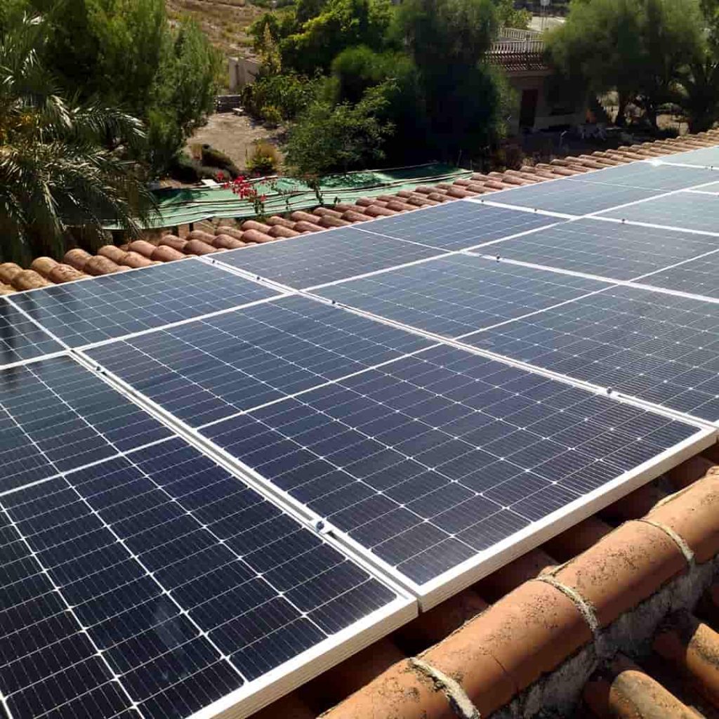 Instalacion de autoconsumo fotovoltaico en la espada, murcia