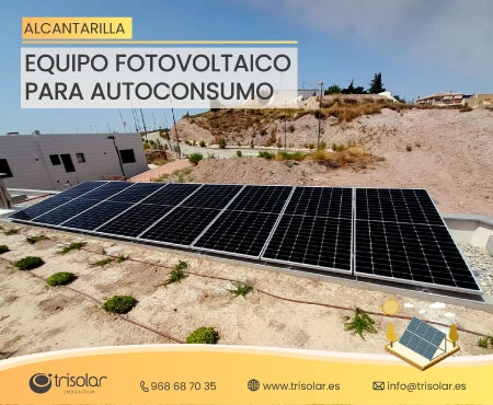 INSTALACION DE AUTOCONSUMO FOTOVOLTAICO EN ALCANTARILLA