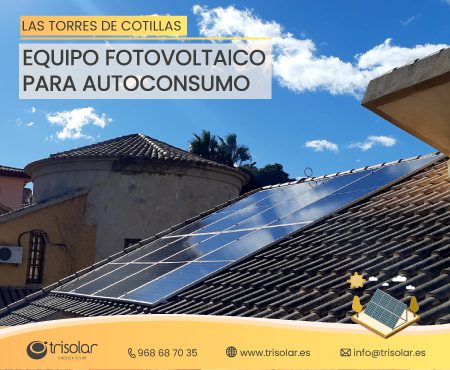 INSTALACION FOTOVOLTAICA EN LAS TORRES DE COTILLAS, MURCIA
