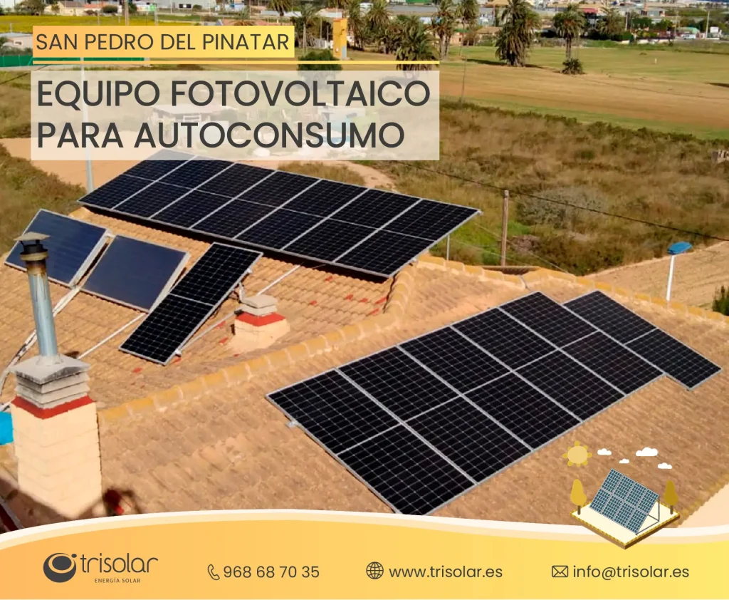 INSTALACION FOTOVOLTAICA EN SAN PEDRO DEL PINATAR