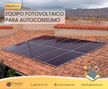 Instalacion fotovoltaica en abanilla salado alto
