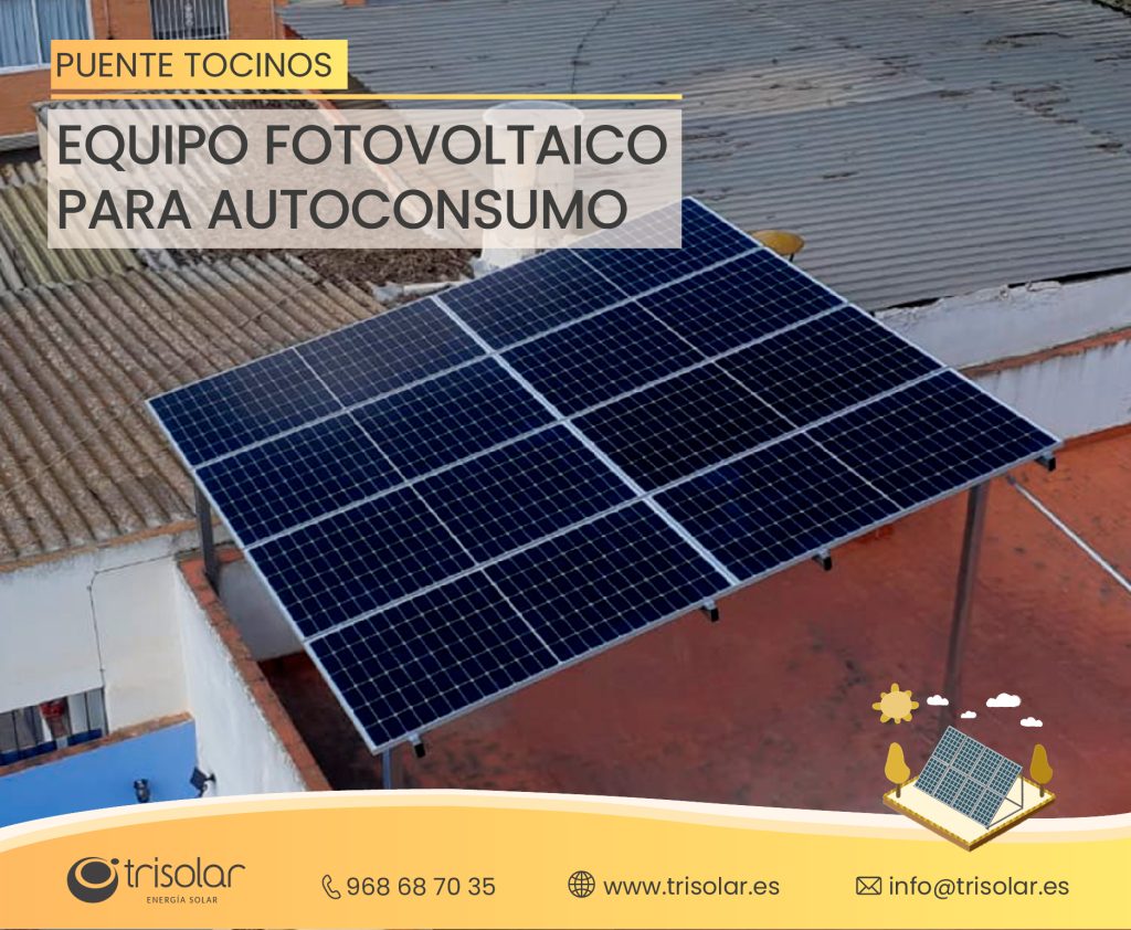 Instalacion Fotovoltaica Puente Tocinos, Murcia