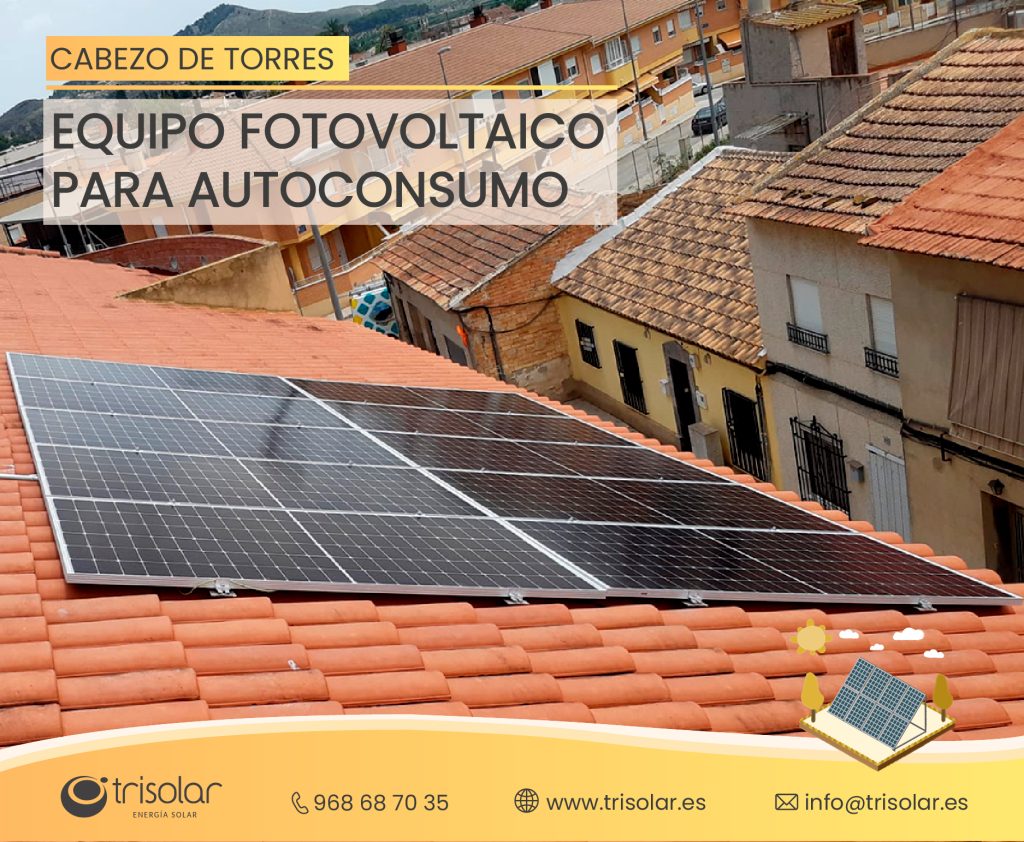 Instalacion Fotovoltaica Cabezo de Torres, Murcia
