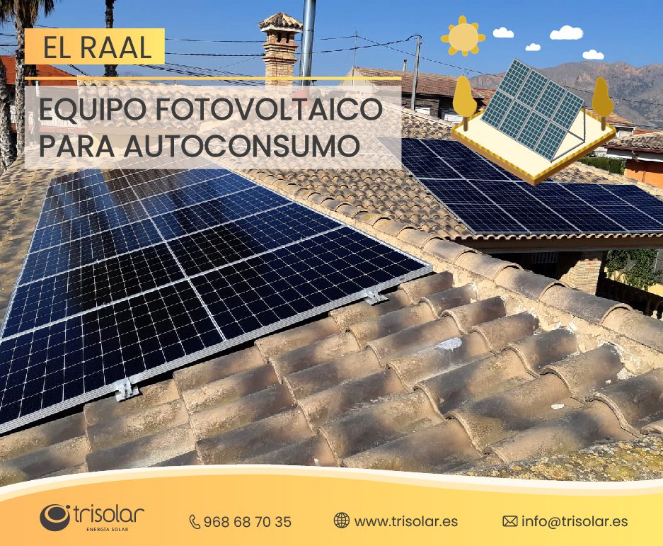 Instalacion fotovoltaica El Raal, Murcia.