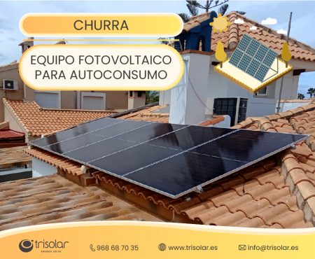 Instalación fotovoltaica en Churra, Murcia.