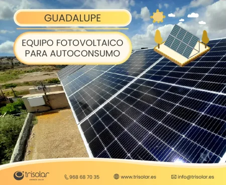 Instalación Fotovoltaica en Guadalupe, Murcia.