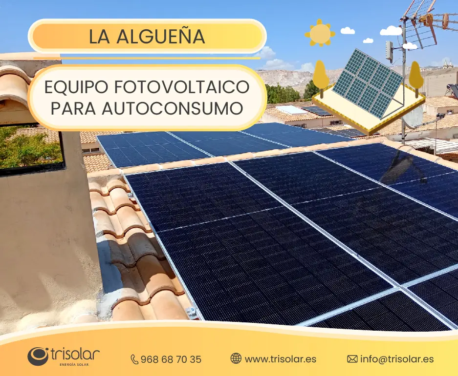 instalacion fotovoltaica en algueña, alicante.